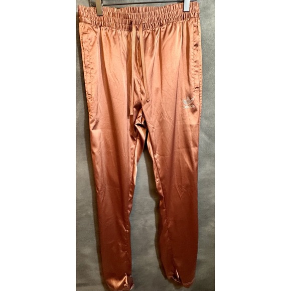 ADIDAS 2000 LUXE WIDE-LEG PANTS Earth brown Size MEDIUM - Picture 3 of 10